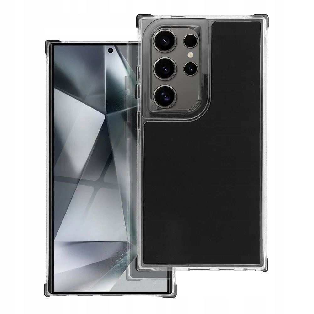 Futerał MATRIX do Samsung S25 Edge czarny – Elegancka ochrona dla Twojego telefonu