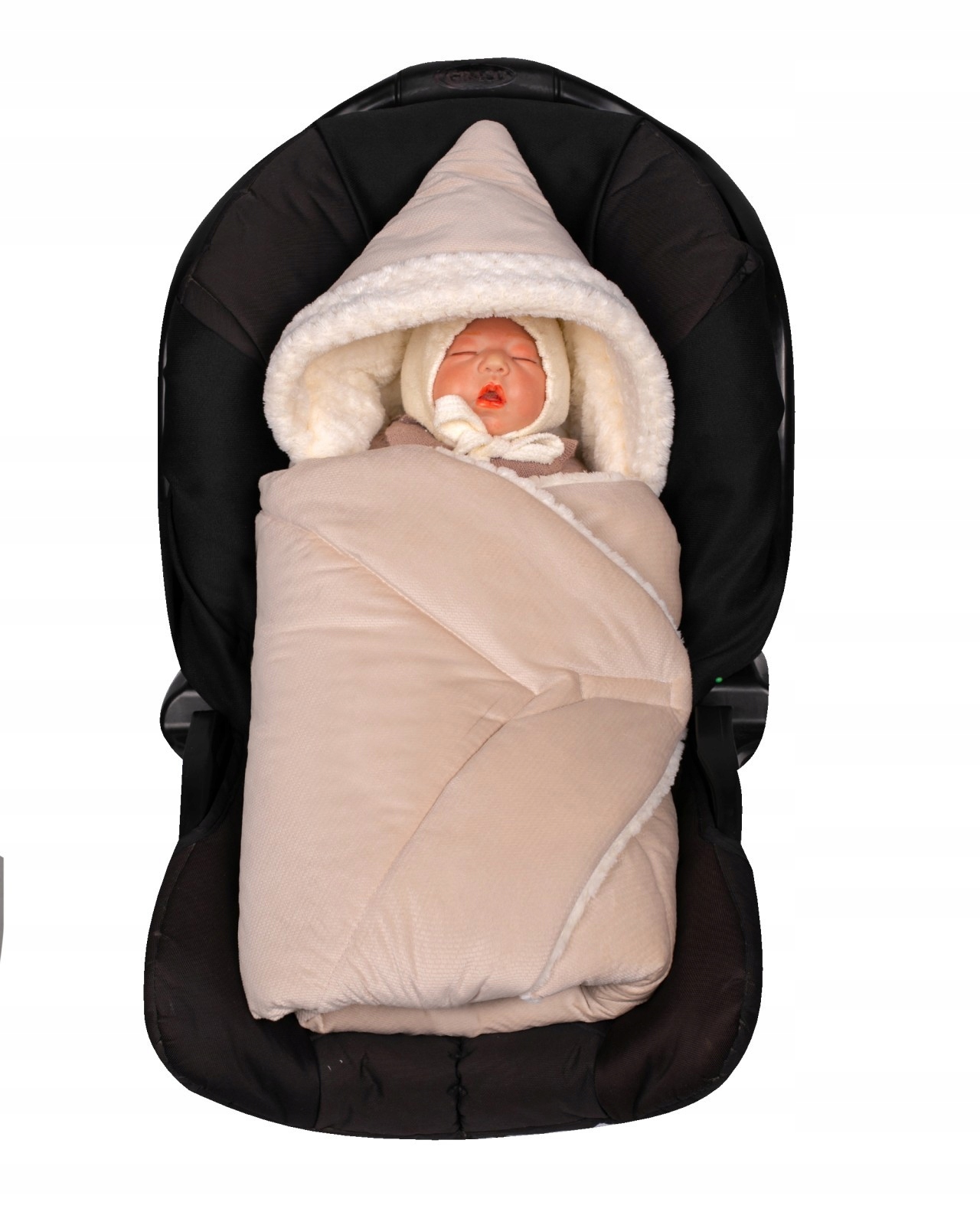 Miękki i ciepły otulacz – Idealny do wózka i łóżeczka