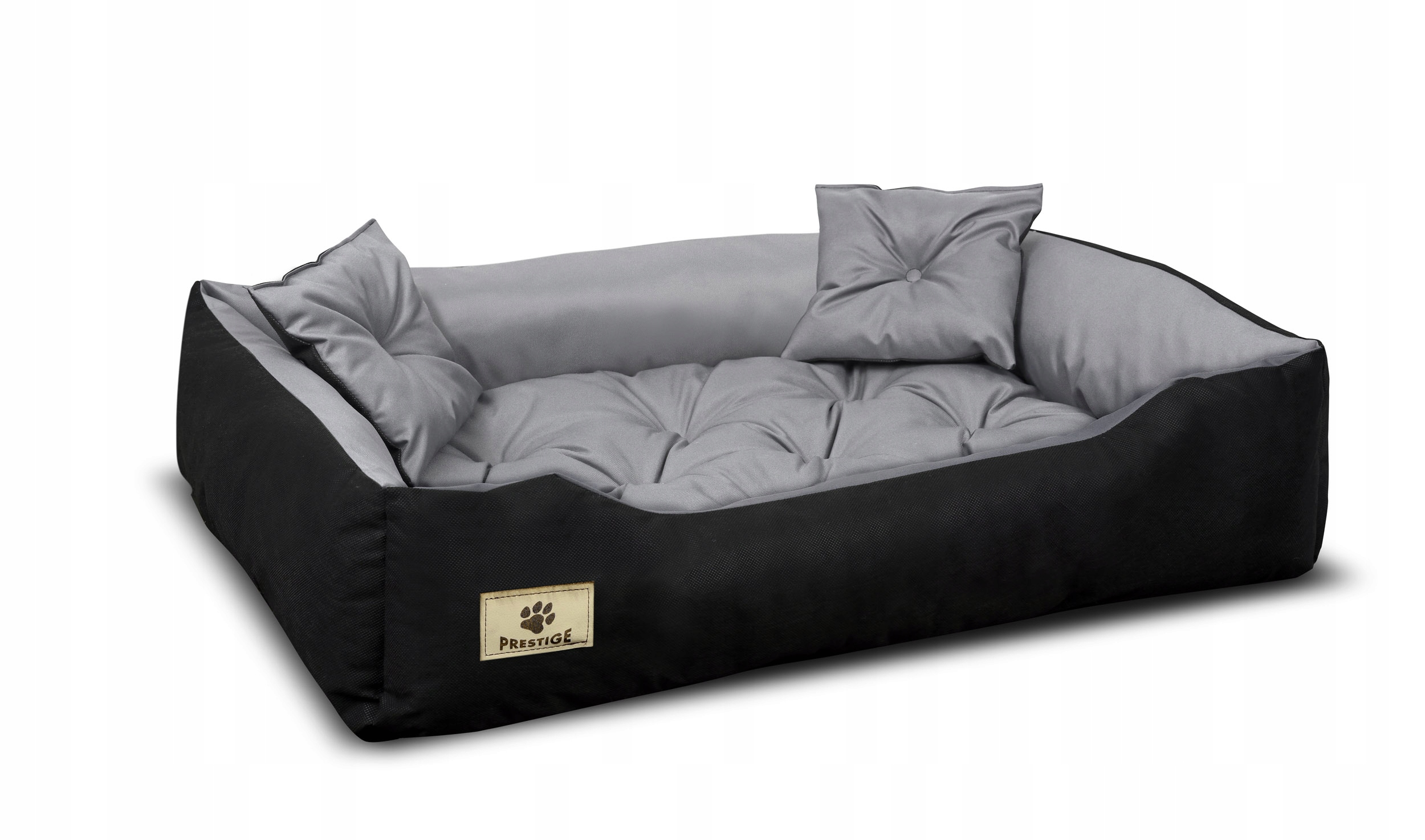 AIO FACTORY Kanapa Prestige 2 Codura Legowisko 100x75 Szare – Komfortowe miejsce do spania dla psa