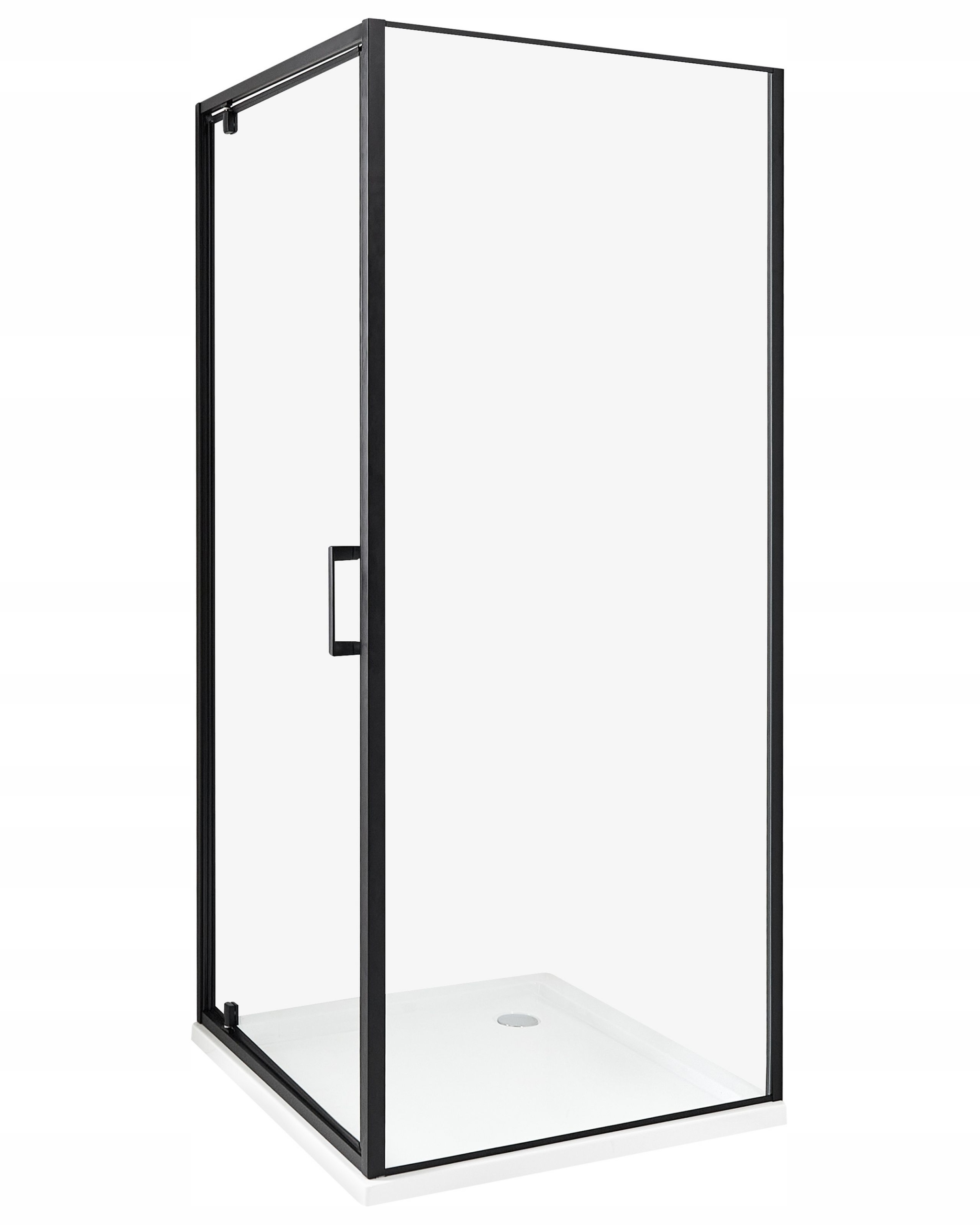 Kabina prysznicowa DARLI 80 x 80 x 185 cm Czarny – Elegancja i funkcjonalność w Twojej łazience