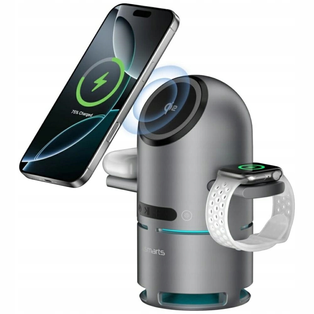 Wydajność ładowania – Obsługuje jednocześnie 3 urządzenia