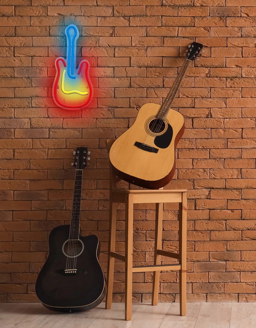 Actis Neon LED ACS-NEON GITARA – Muzyczne oświetlenie dla Twojego wnętrza