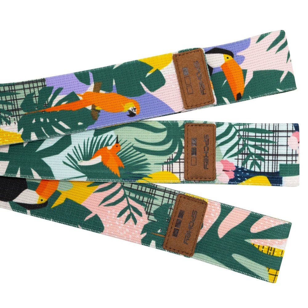Zestaw gum treningowych Spokey HOME JUNGLE – Twoje wszechstronne narzędzie do ćwiczeń