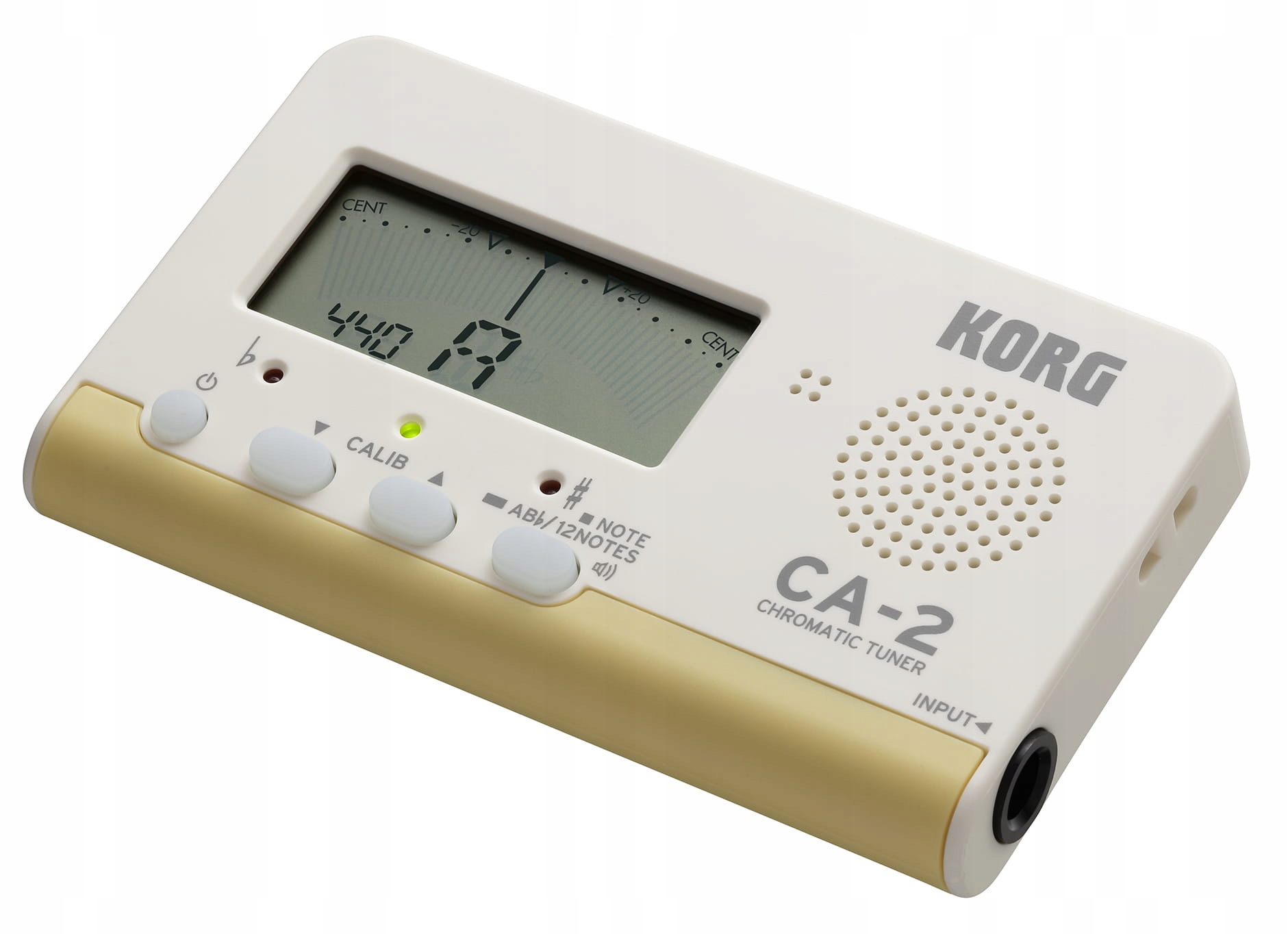 Wygodny i przenośny design tunera Korg CA-2