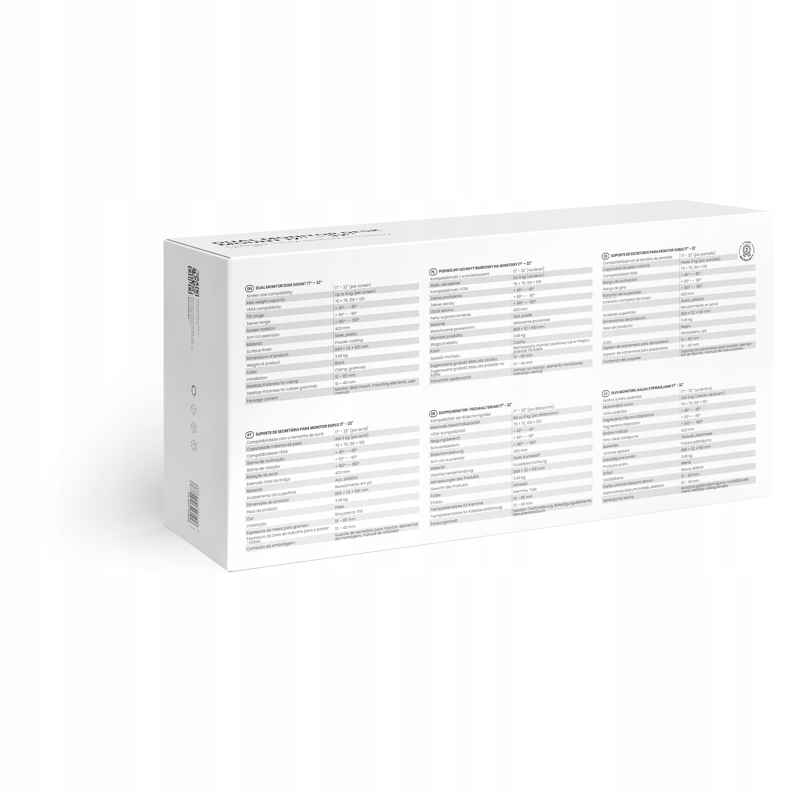 Kompatybilność z popularnymi standardami VESA