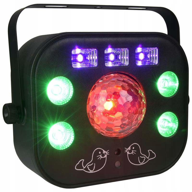 MULTIPHASE Wielofunkcyjny LED UV wash strobe – Idealne oświetlenie na każdą imprezę