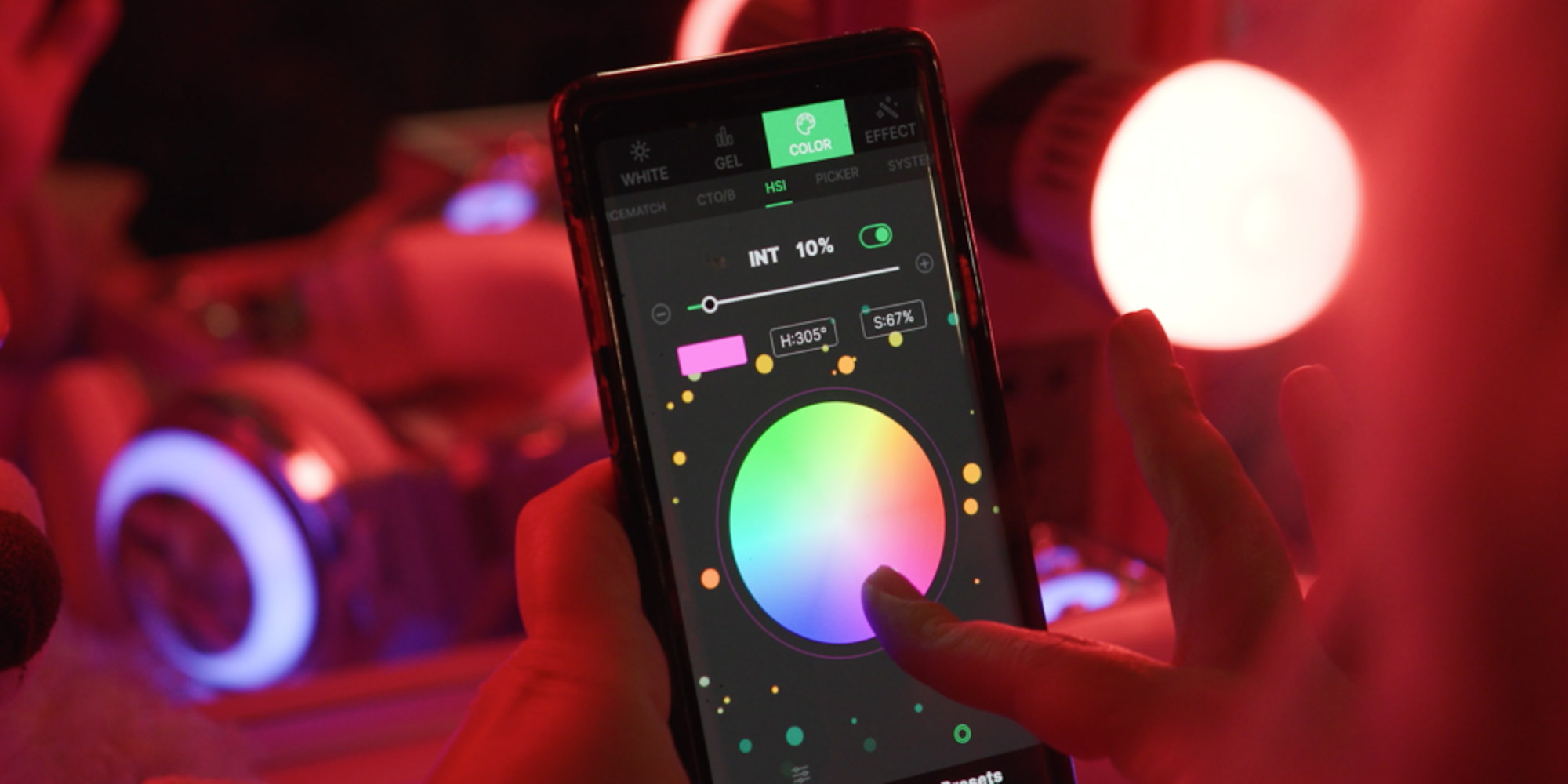 Aplikacja Sidus Link na ekranie smartfona