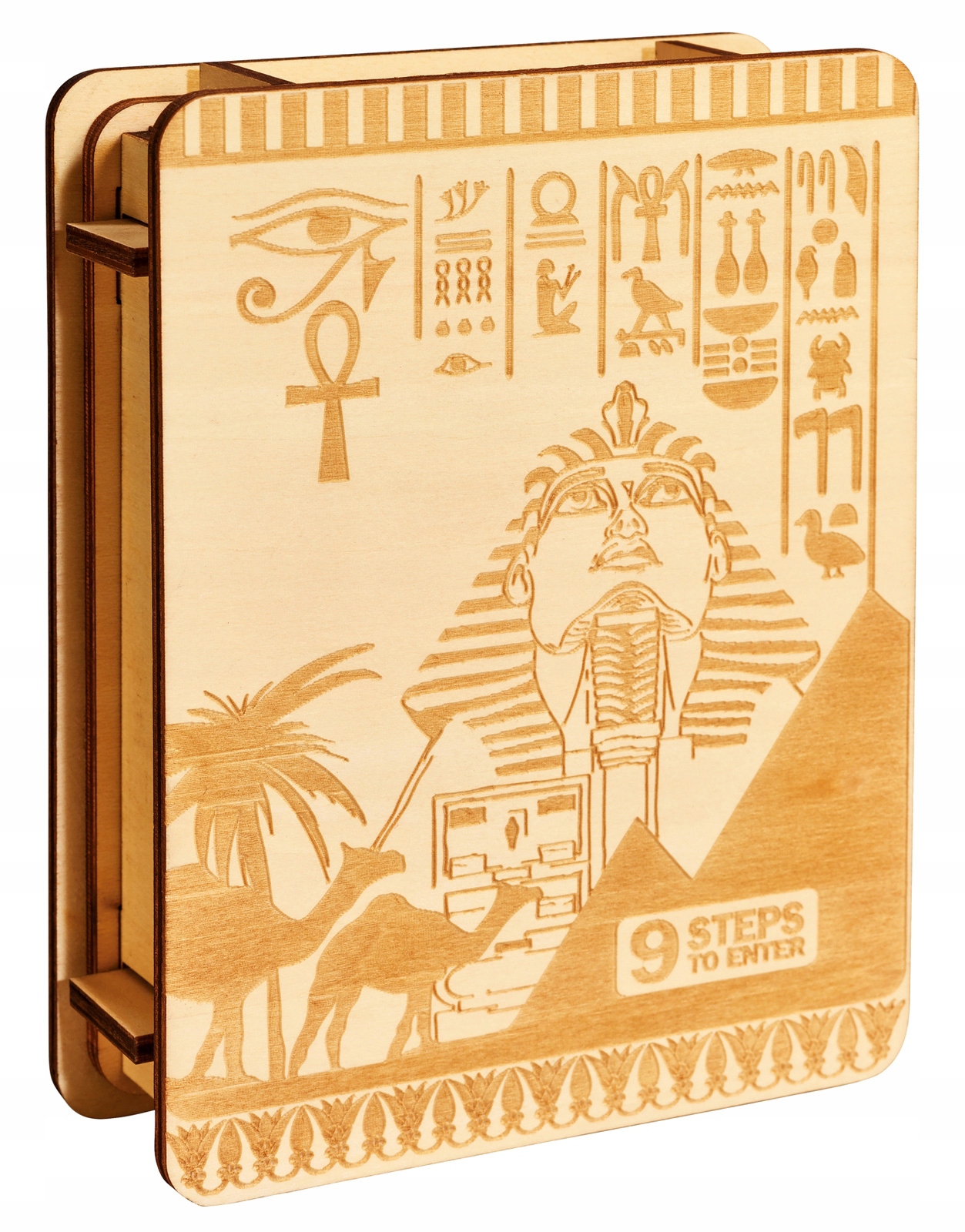 Łamigłówka ESCAPE BOX - Sphinx Secret - poziom 4/4 – Odkryj tajemnice egipskich piramid
