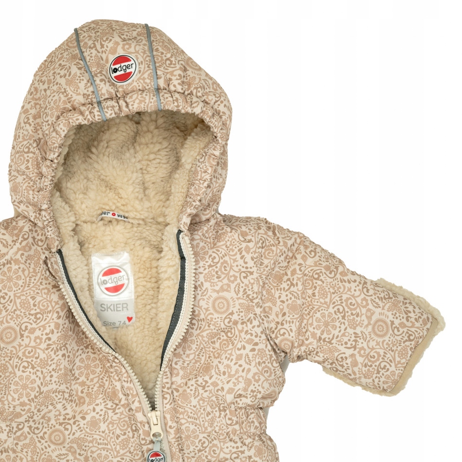 Ciepła podszewka z polaru typu teddy