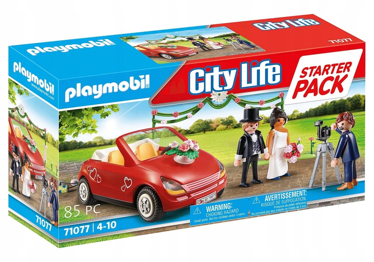 Figurka Playmobil Starter Pack Przyjęcie Weselne – Wprowadzenie do kolorowego świata zabawy