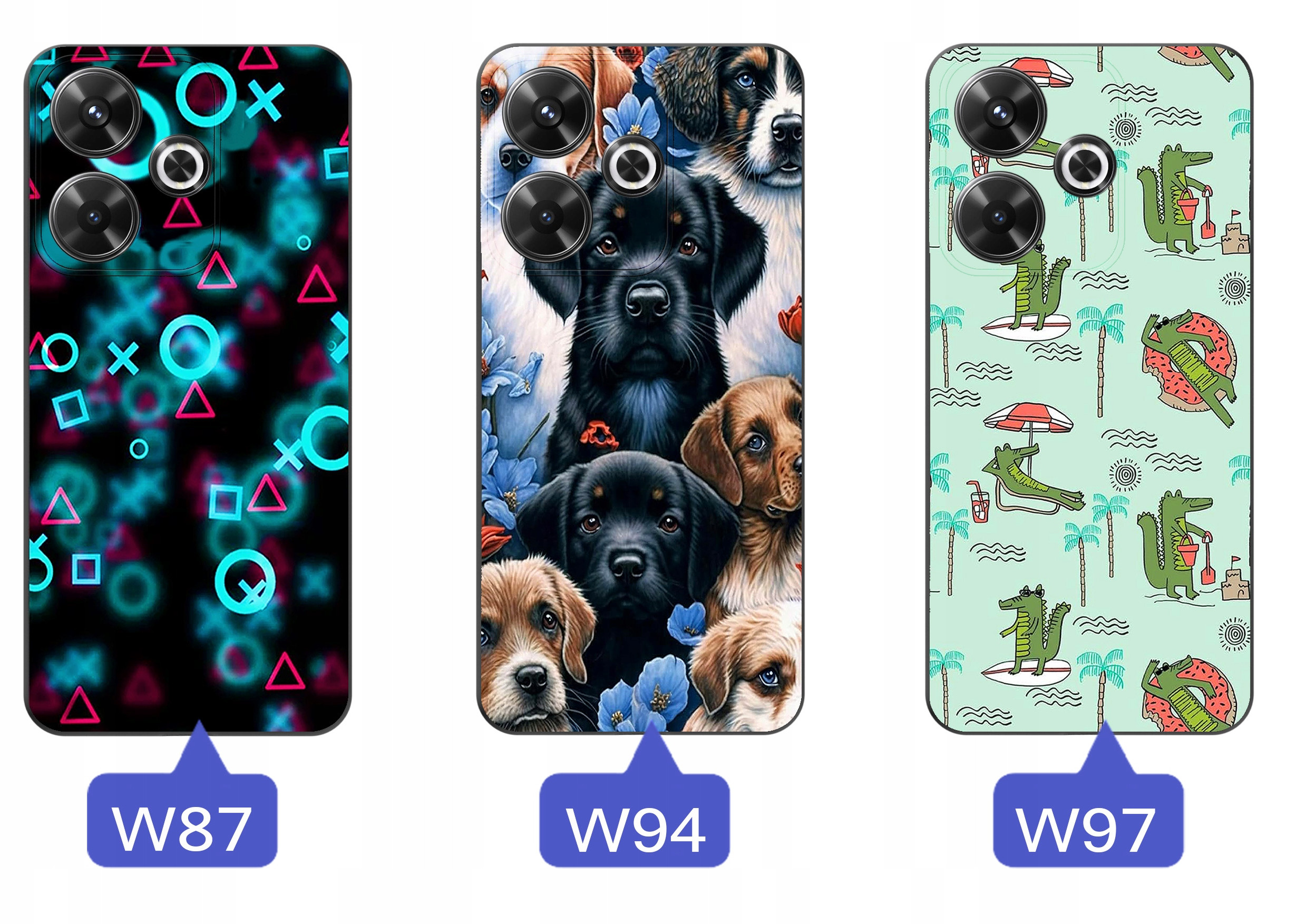 Wytrzymałe silikonowe etui z ochroną wyspy aparatów