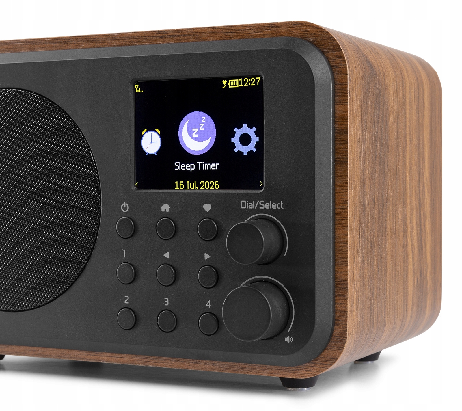 Stylowy wygląd z wyraźnym wyświetlaczem LCD