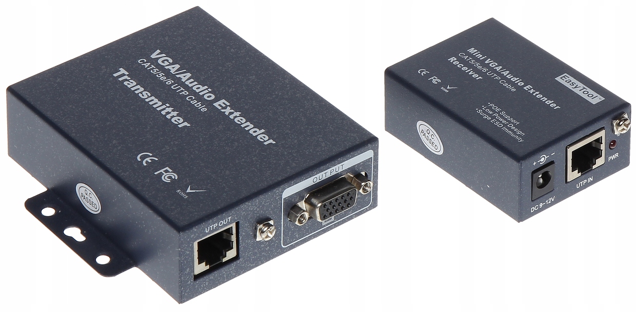 EXTENDER VGA+AU/UTP – Idealne rozwiązanie do transmisji sygnału