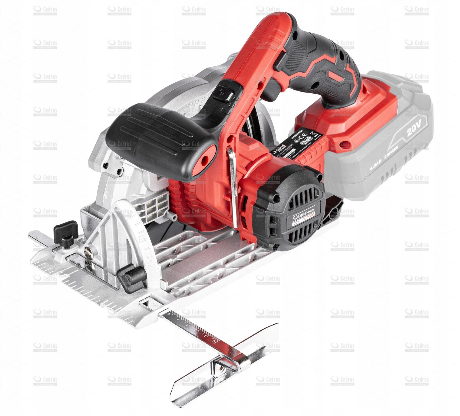 Beznarzędziowa regulacja głębokości i kąta cięcia