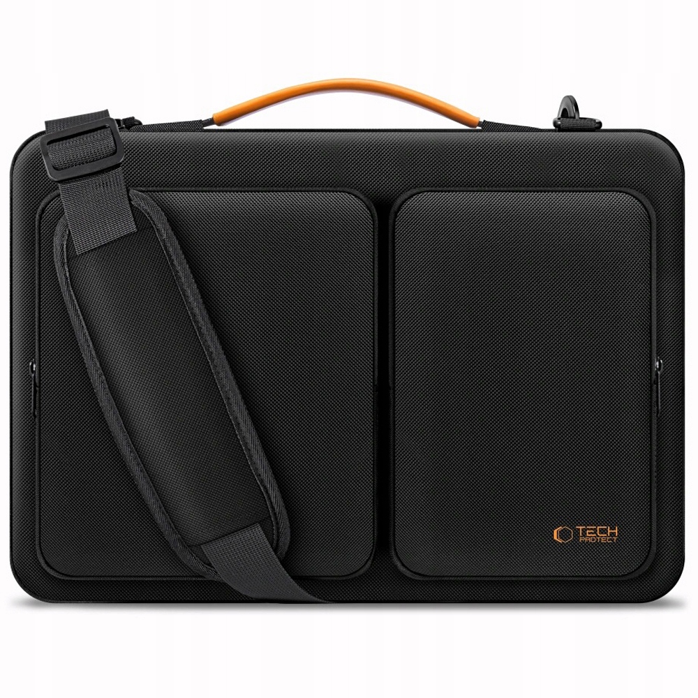 Torba Tech-Protect Defender Bag Laptop 13-14 Black/Orange – Wygoda i styl w jednym
