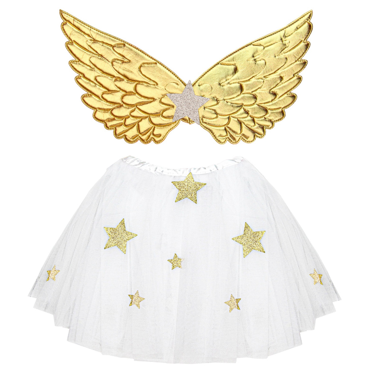 Urokliwa spódniczka tutu z brokatowymi gwiazdkami