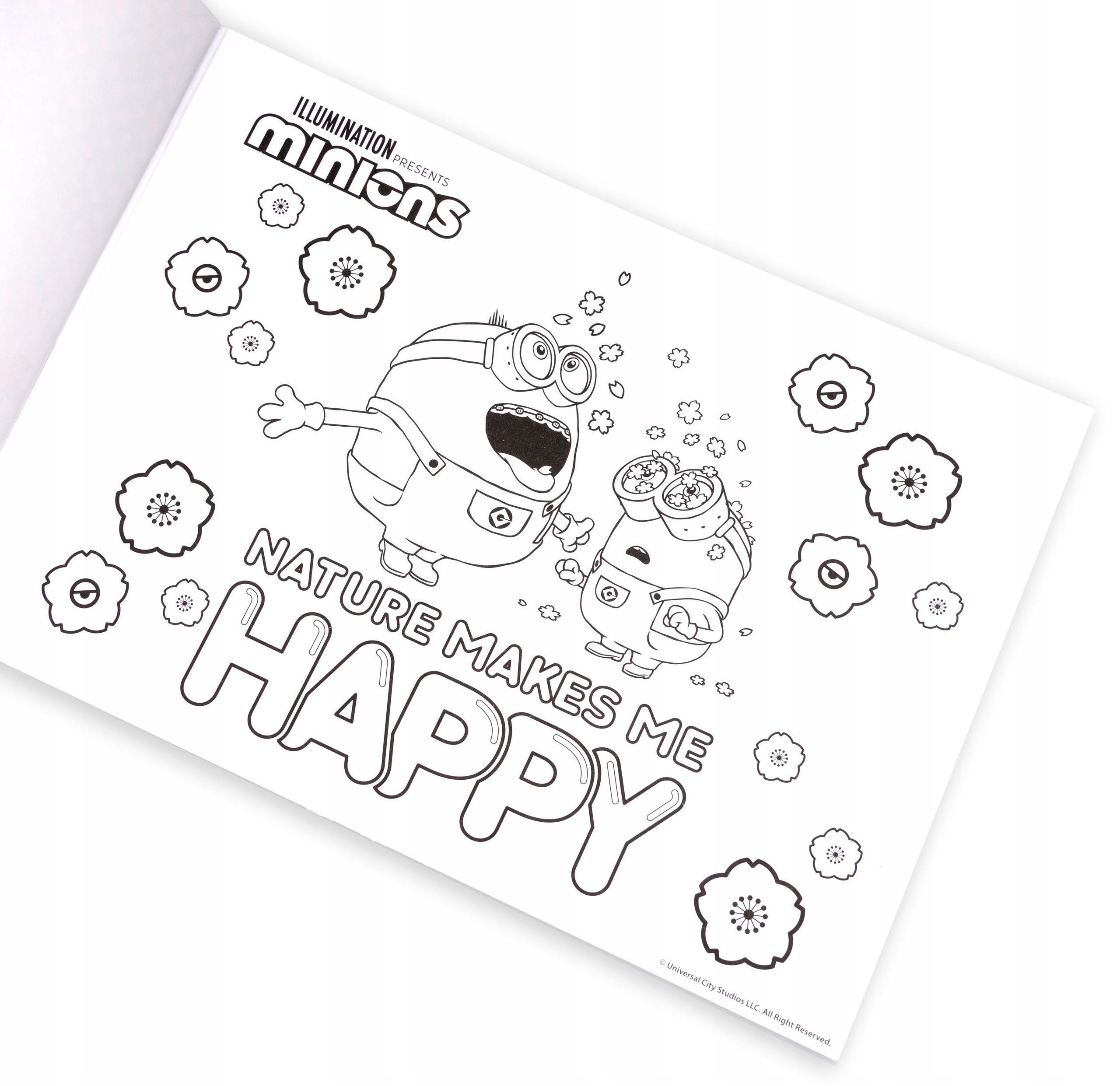 Tematyczna kolorowanka na pierwszej stronie