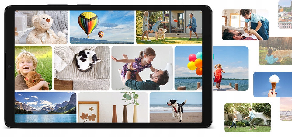 Pojemna pamięć wewnętrzna 128 GB z możliwością rozszerzenia