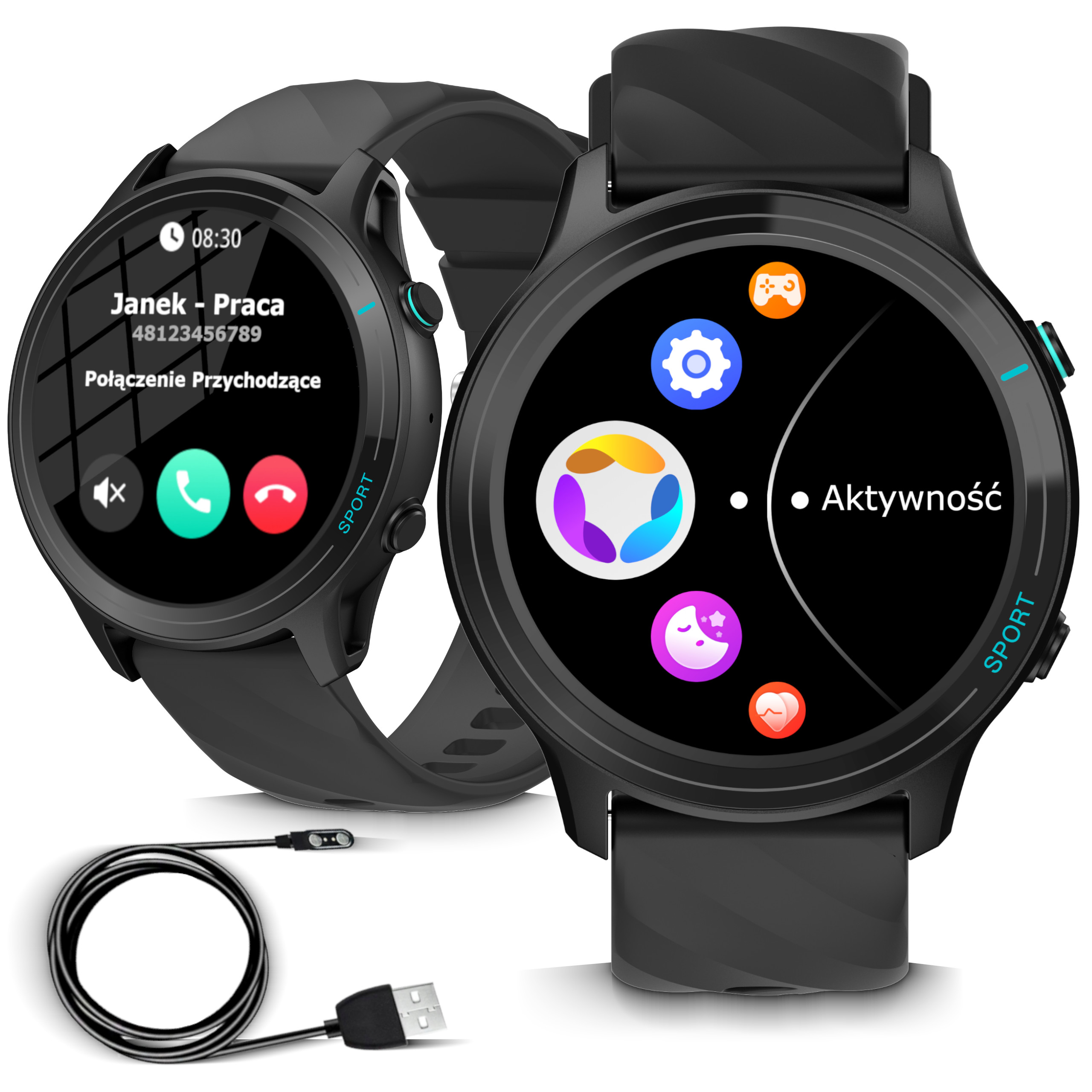 Smartwatch IP68 Monitor zdrowia Bluetooth – Nowoczesność i funkcjonalność w Twoim zasięgu