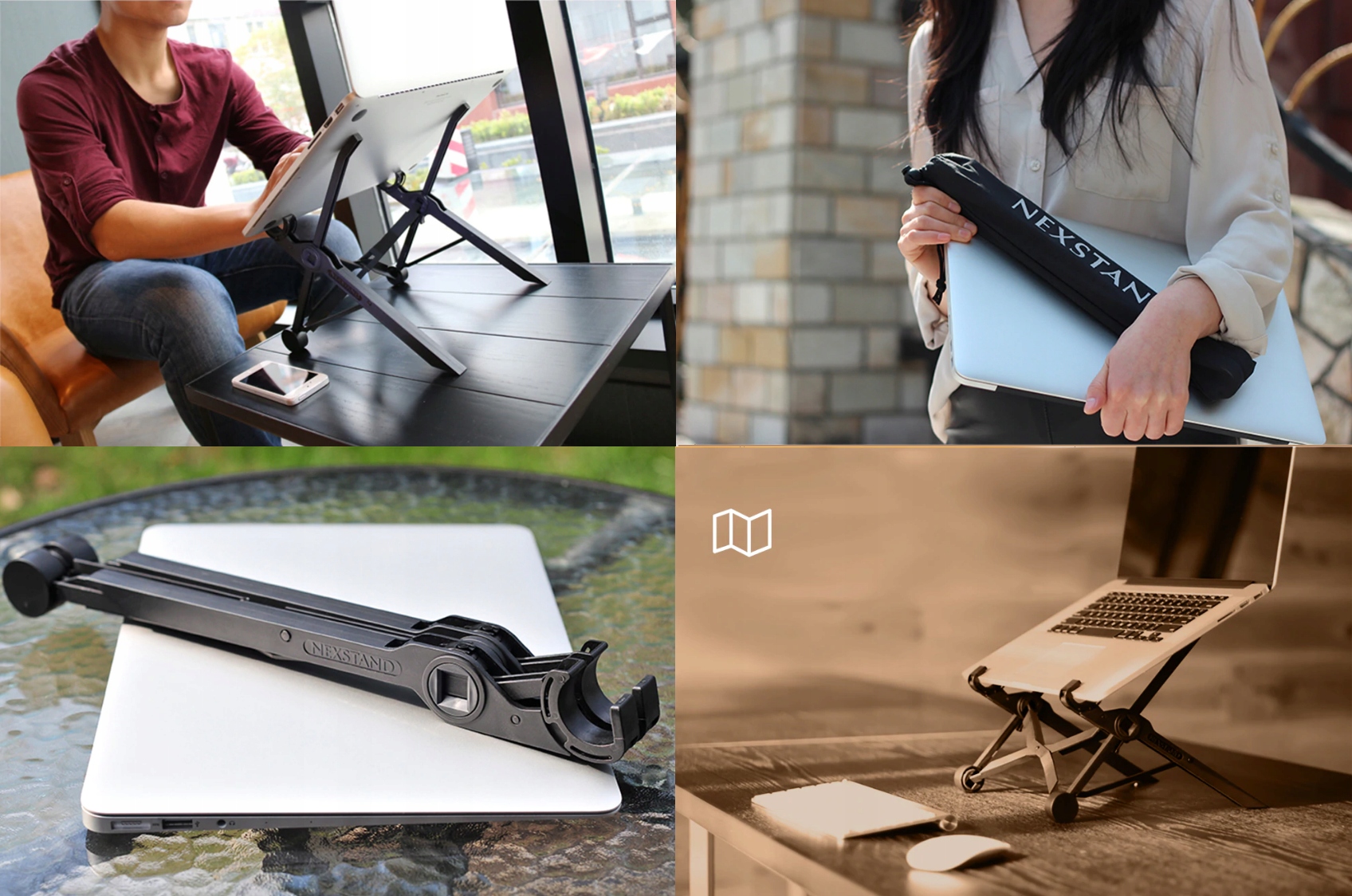 Podstawka pod laptop Nexstand K2 Lekka Przenośna Marka inna