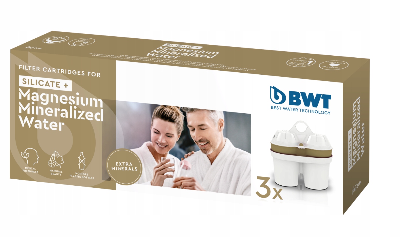 BWT Silicate + Magnesium 125305499 – Wzbogacona woda mineralna dla zdrowia i smaku