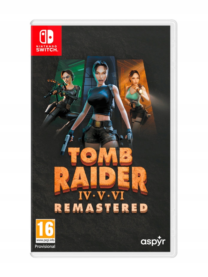 TOMB RAIDER IV-VI REMASTERED STARRING LARA CROFT – Klasyka gier akcji na Nintendo Switch