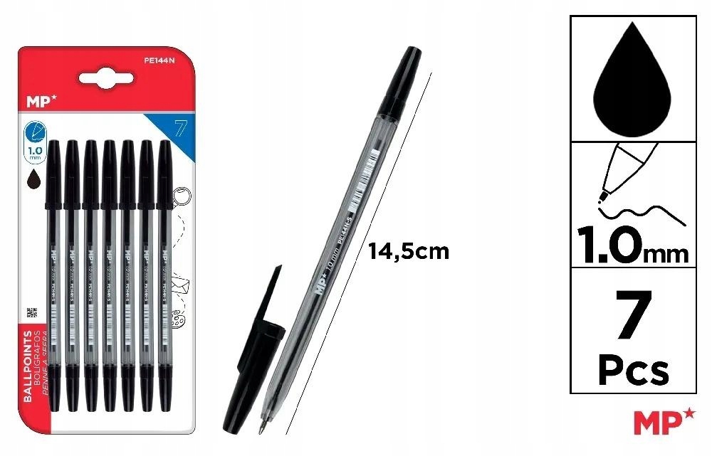 Wodoodporny tusz i ergonomiczny uchwyt