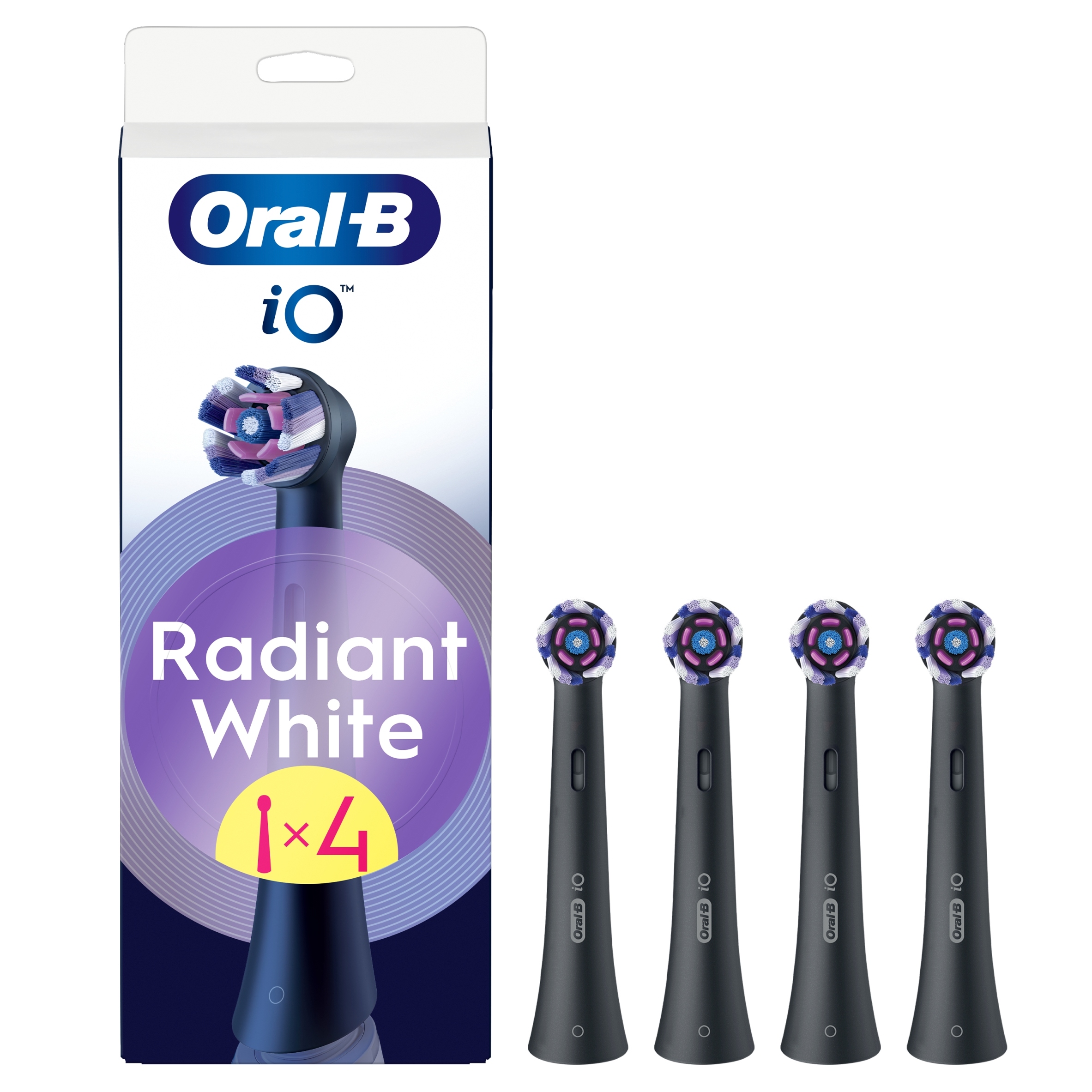 Braun Oral-B Radiant White – Oryginalne końcówki do elektrycznej szczoteczki