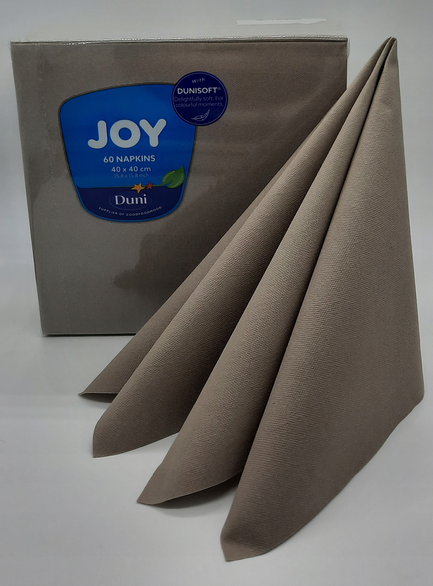 Duni Serviet Bio Dunisoft Airlaid L40xB40cm – Ekologiczne serwetki gastronomiczne