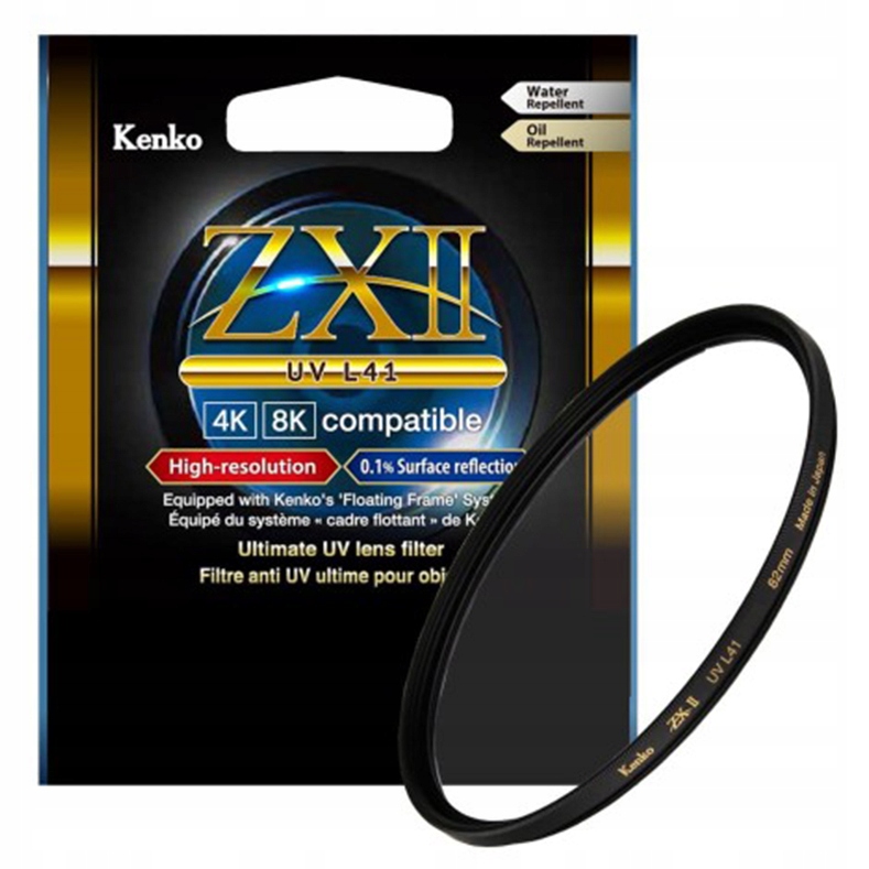 Kompatybilność z aparatami 4K i 8K