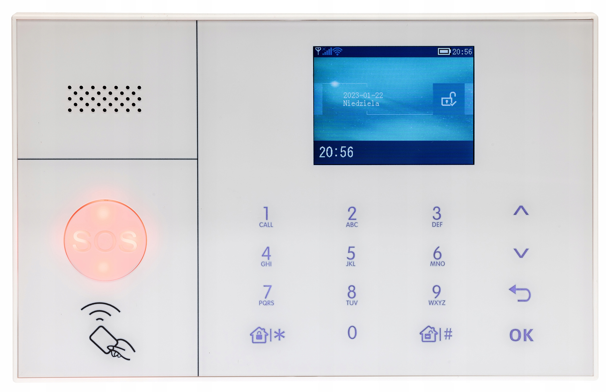 ALARM BEZPRZEWODOWY GSM SYRENA APP POLSKI WIFI – Bezpieczeństwo w Twoim domu