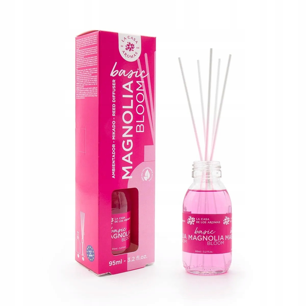 La Casa De Los Aromas Basic Patyczki zapachowe Magnolia Bloom 95 ml – Aromat, który zachwyca