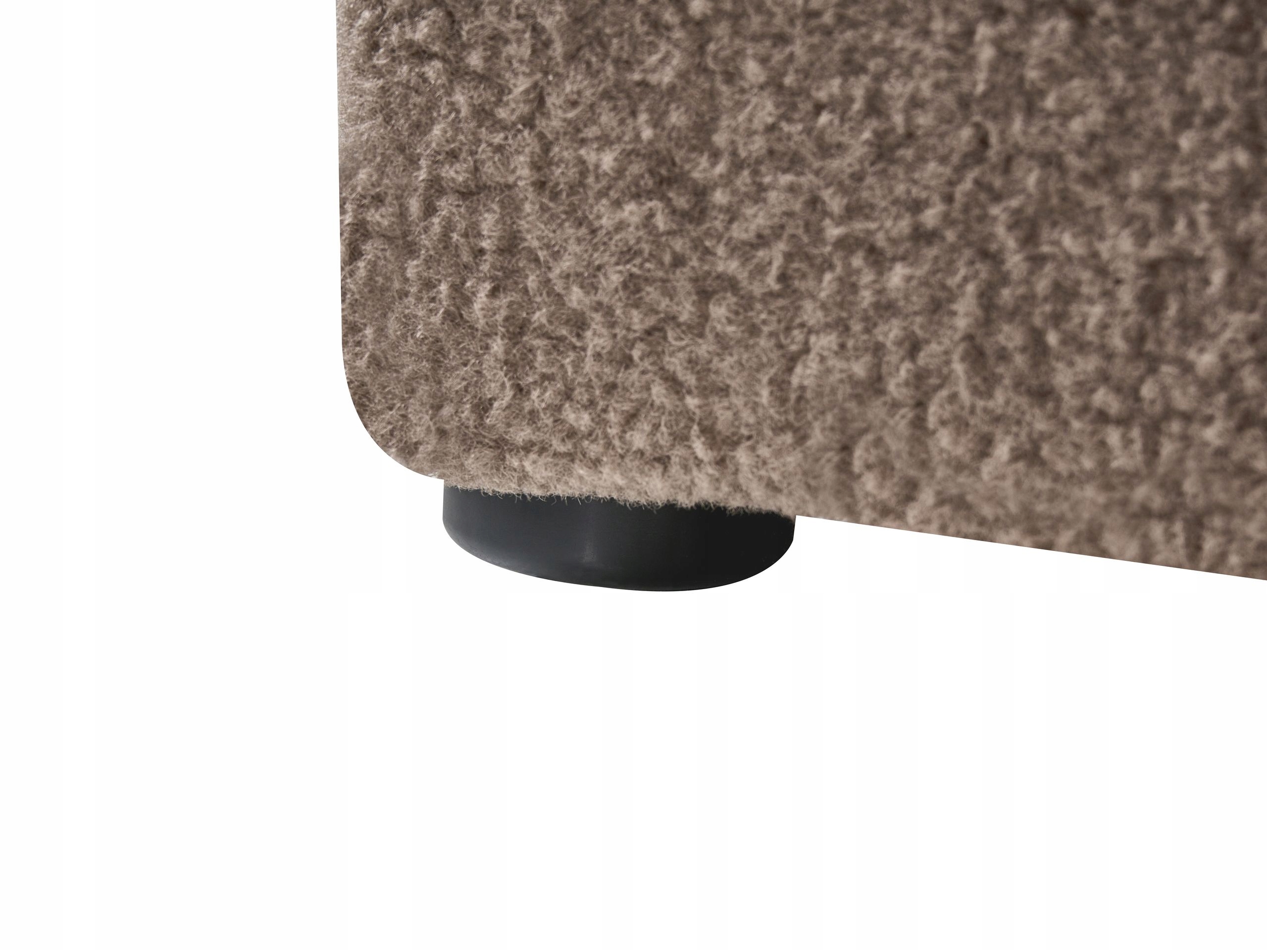 Wytrzymała tapicerka boucle – łatwa w pielęgnacji