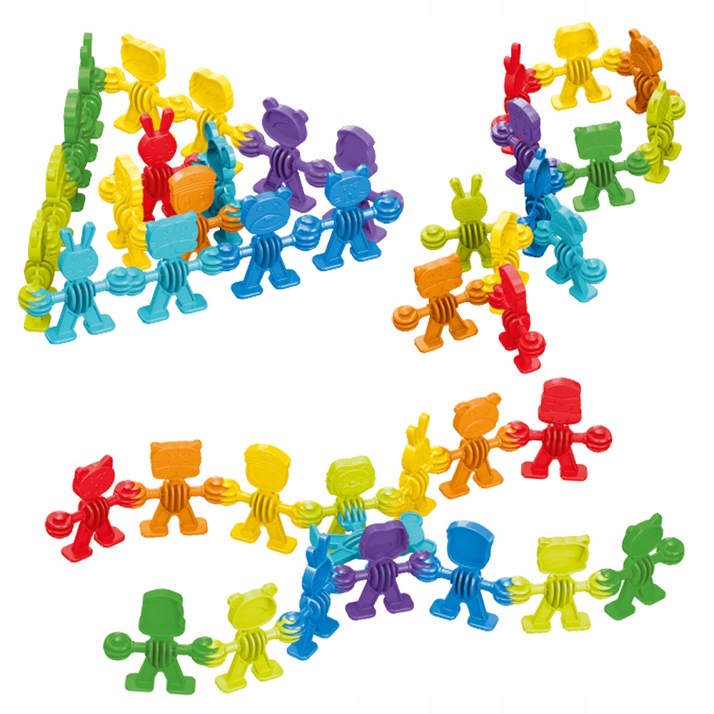 Kolorowe figurki do nauki liczenia