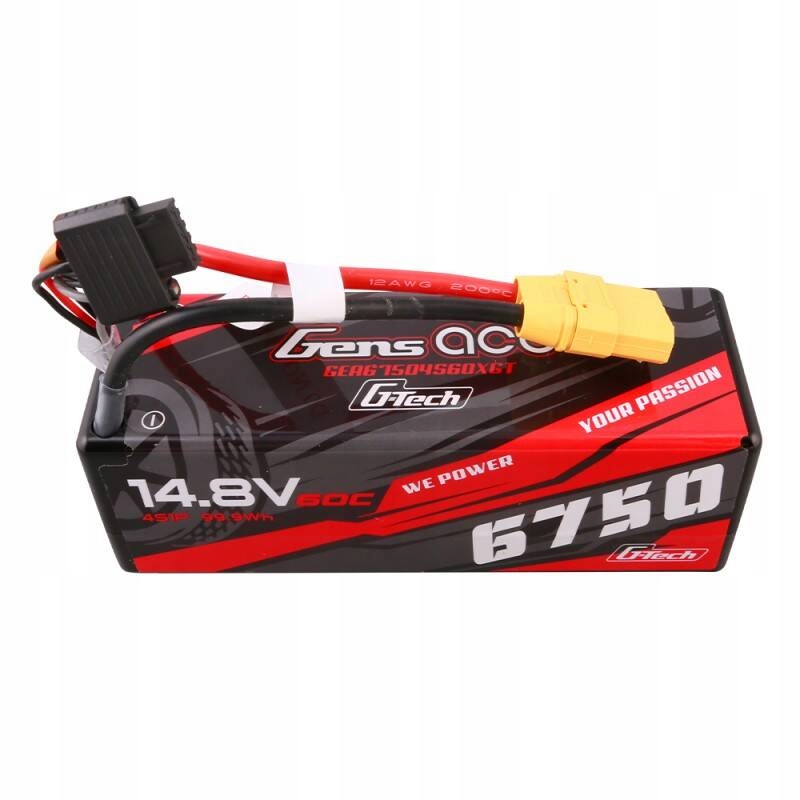 Akumulator Gens ace G-Tech 6750mAh 14.8V 60C 4S1P XT90 – Niezawodna energia dla modeli RC