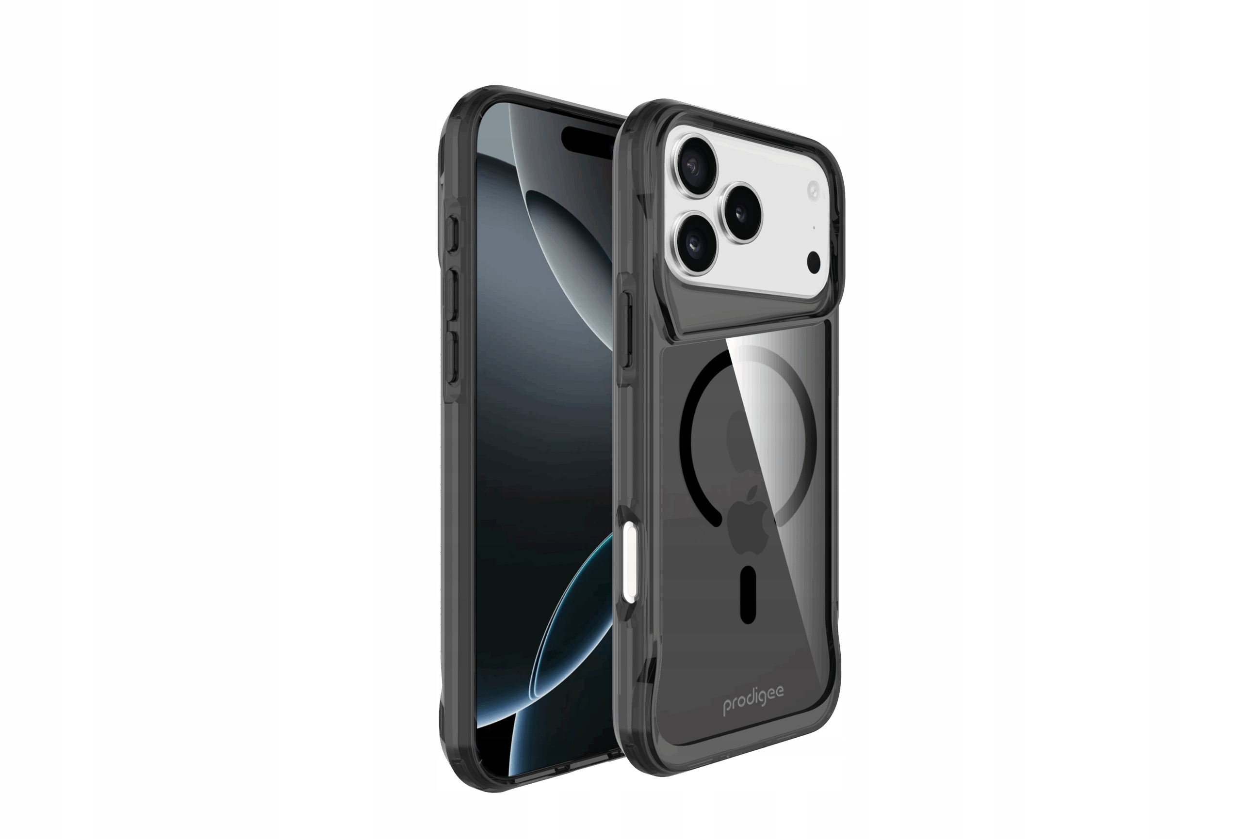 SuperHero - etui z MagSafe do iPhone 17 Pro Max smoke – Styl i ochrona w jednym