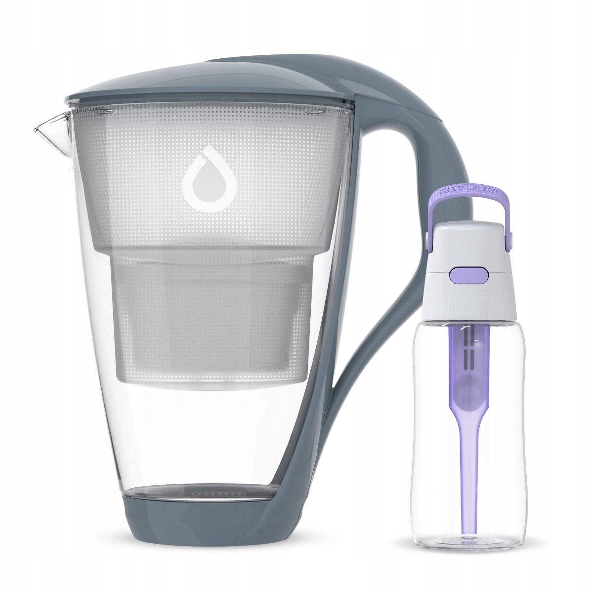 Ergonomiczna butelka filtrująca Solid – dla aktywnych i zdrowego stylu życia