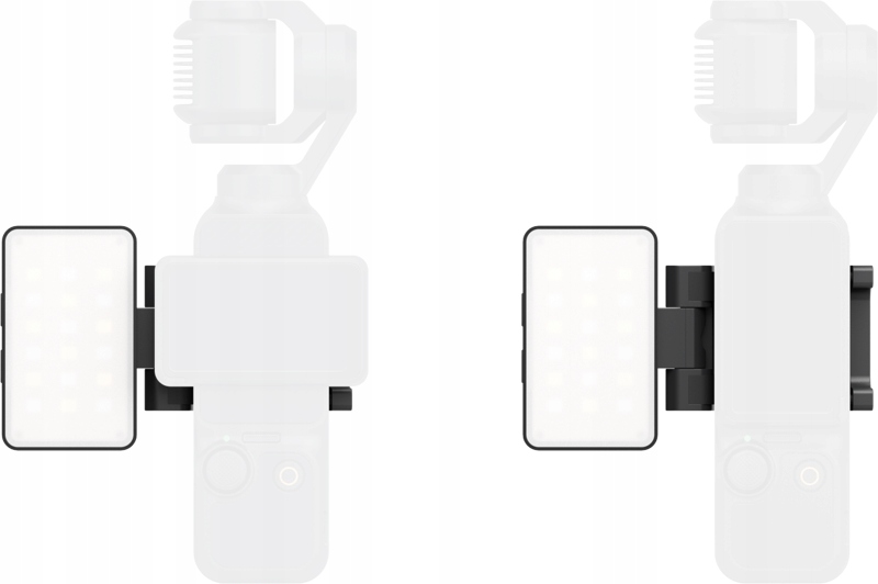 Wszechstronność i stabilność – Lampa LED z mocowaniem do DJI Osmo Pocket 3
