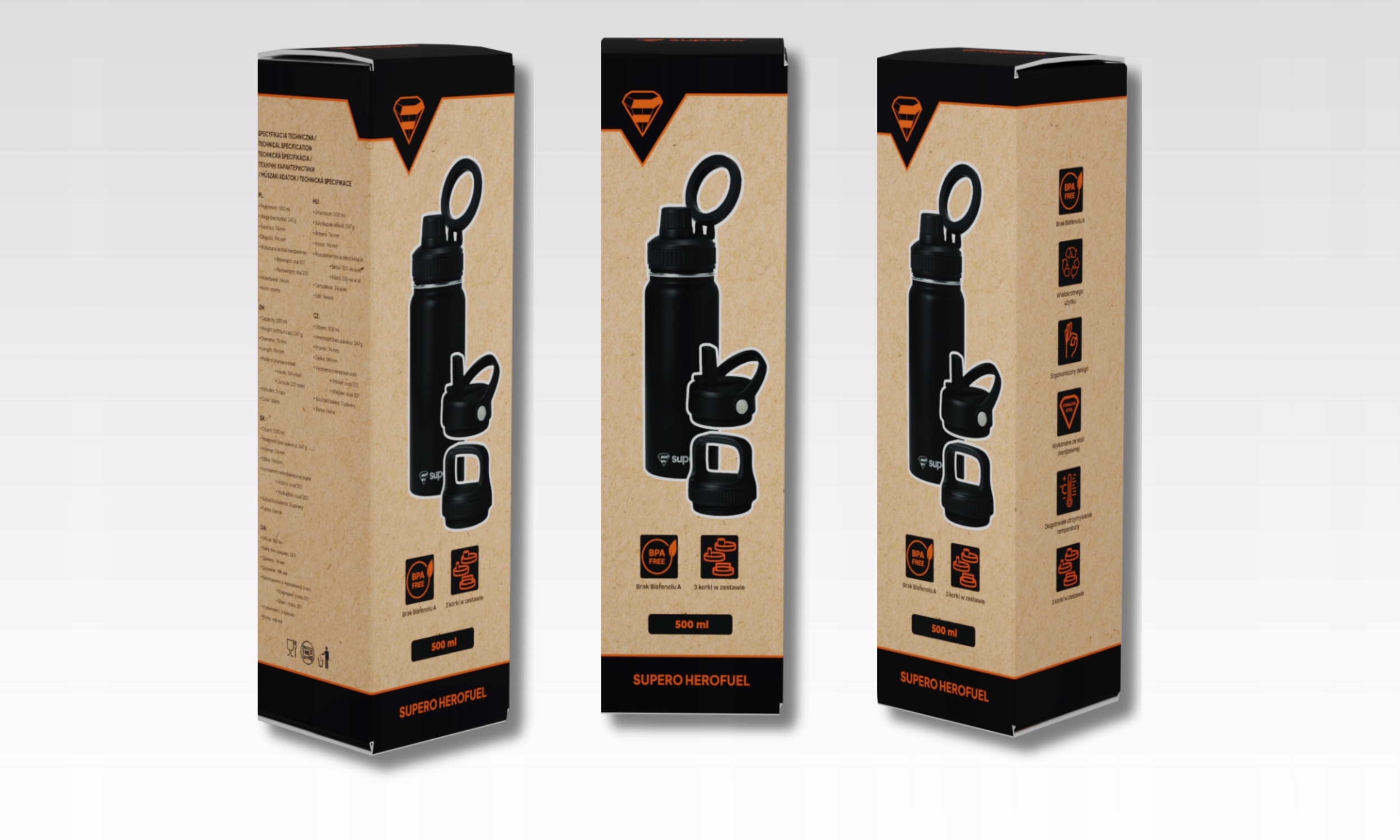 Butelka termiczna 500 ml – Idealny towarzysz na każdą okazję