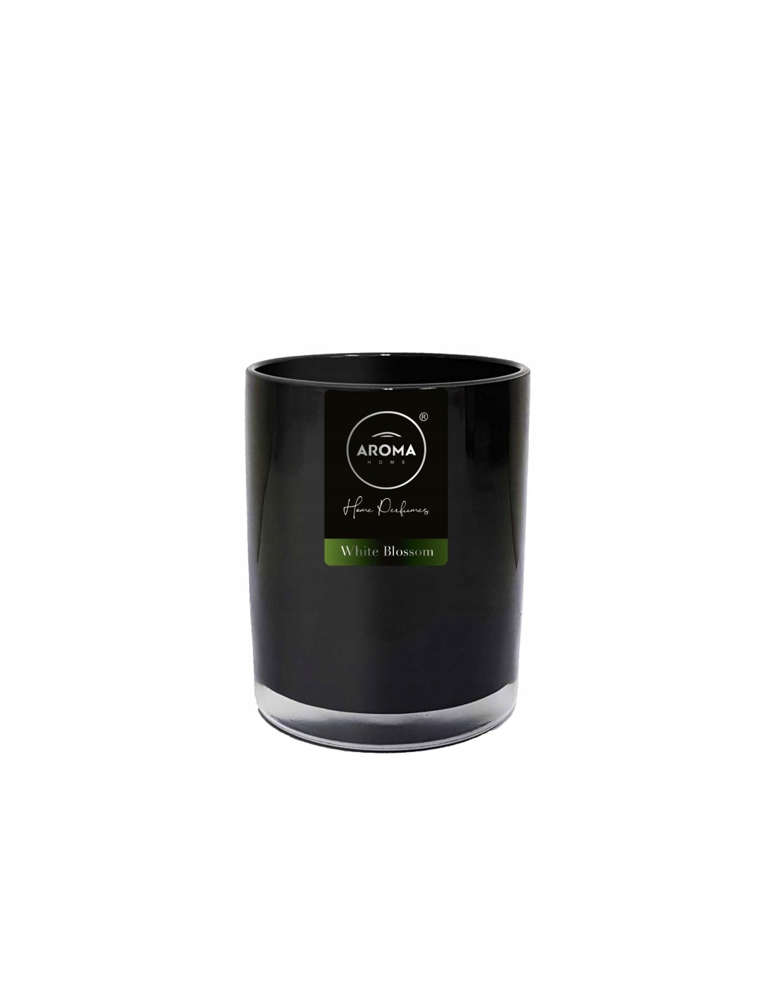 Świeca zapachowa Aroma Home Black Series White Blossom 155g – Elegancja i luksus w Twoim wnętrzu