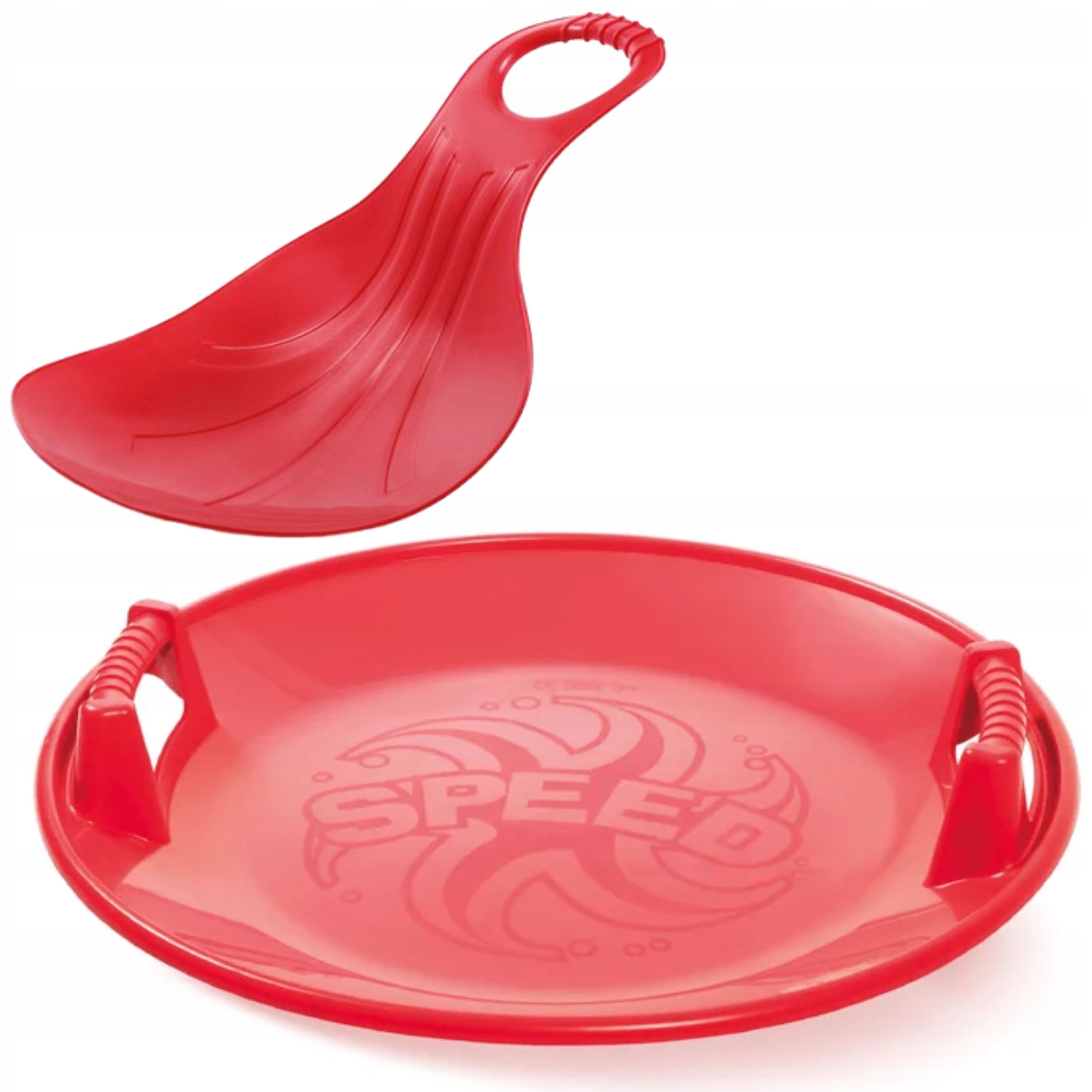 Sanki talerz zjazdowy SPEED + ślizg KID2 Jabłuszko – Zimowa zabawa dla dzieci