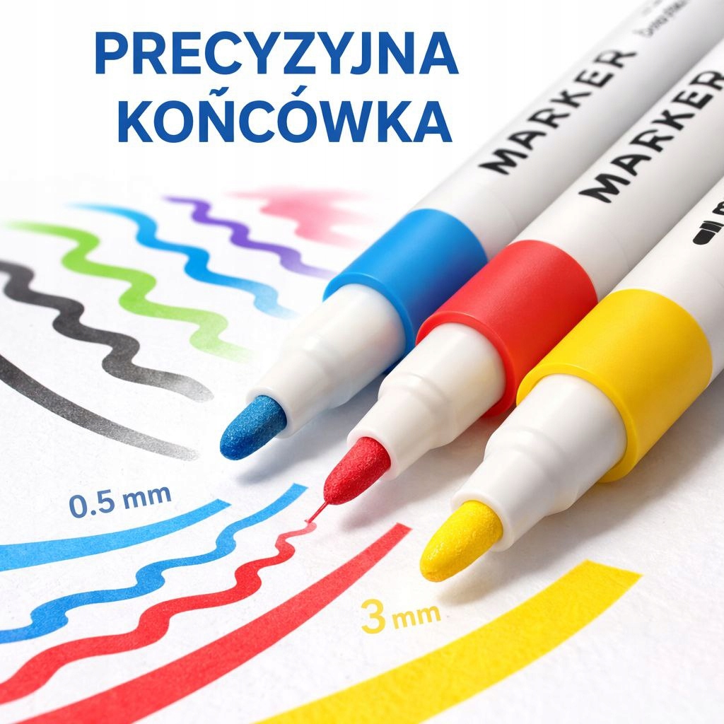 Precyzyjna Końcówka dla Detali i Konturowania