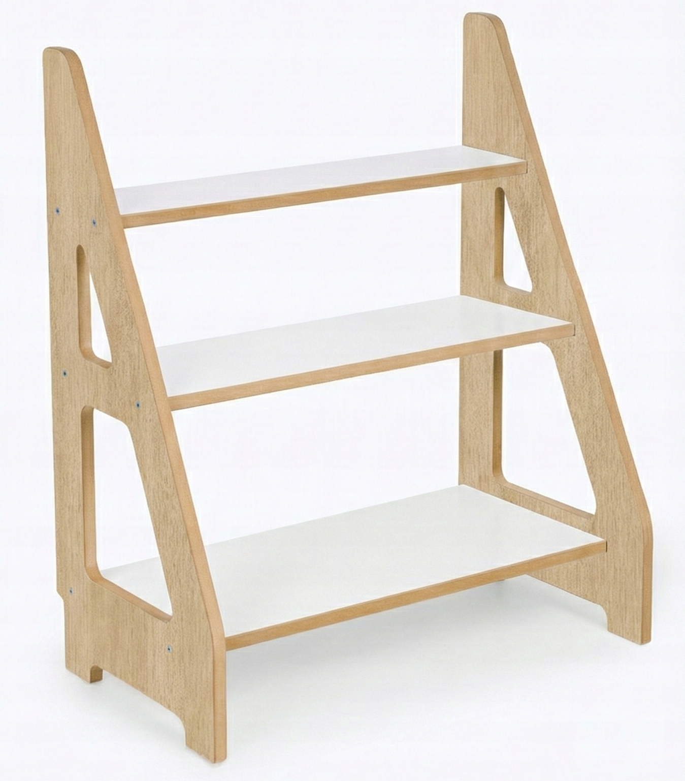 Trzy głębokie półki – Przechowywanie książek i zabawek w zasięgu ręki