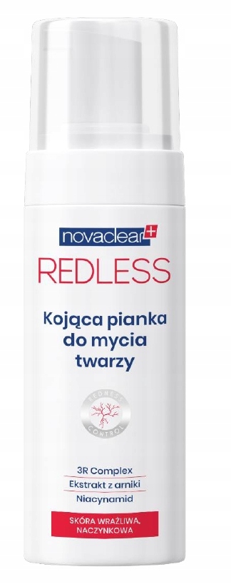 Novaclear Redless Kojąca Pianka Do Mycia Twarzy 100ml – Delikatne oczyszczanie dla wrażliwej skóry