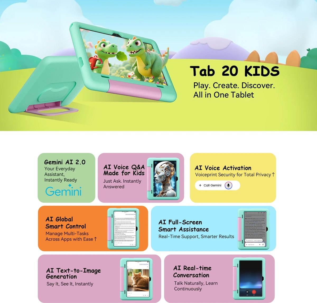 Tablet BLACKVIEW Tab 20 Kids 10.1