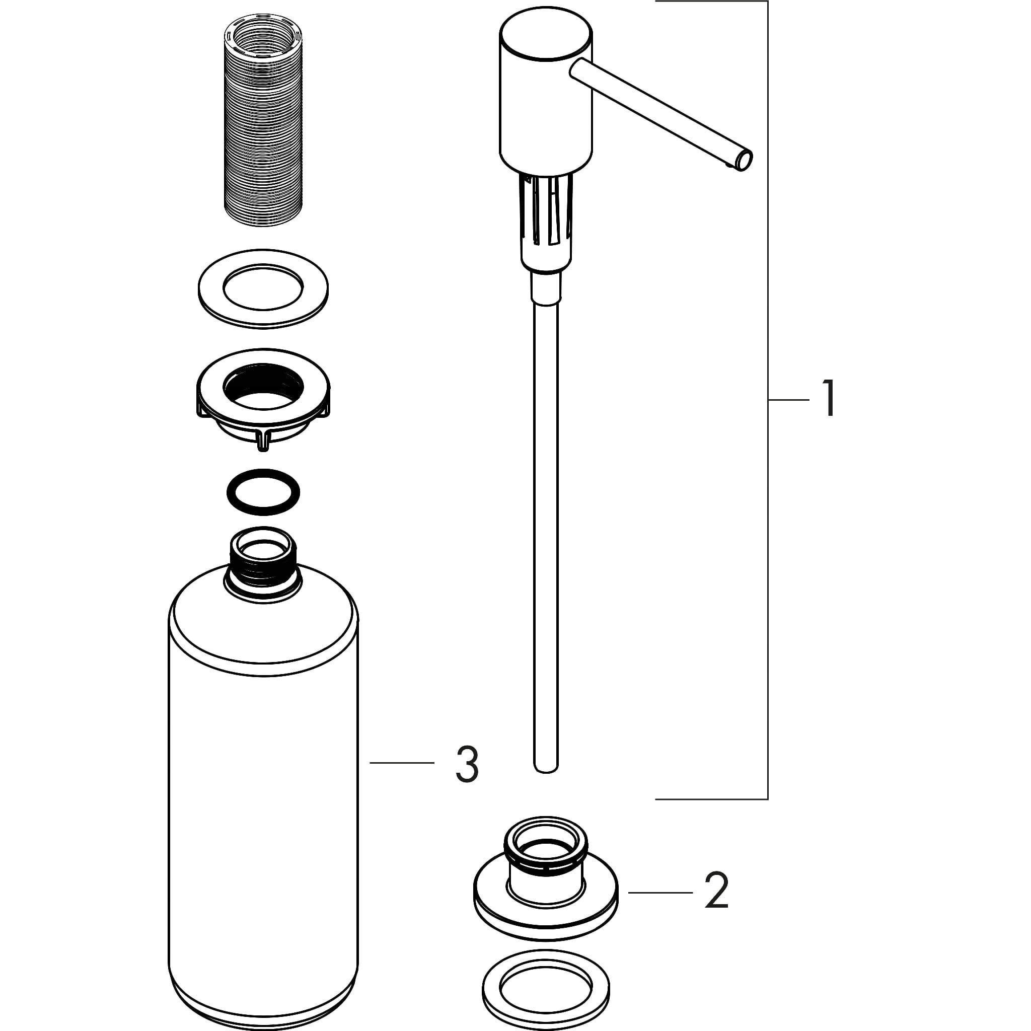Cechy i zalety dozownika do płynu Hansgrohe