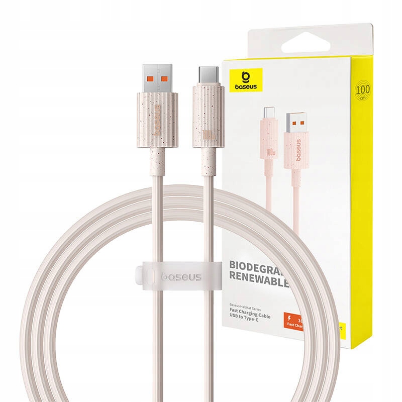 Kabel USB Baseus Habitat Series - Szybkie ładowanie i ekologia w jednym