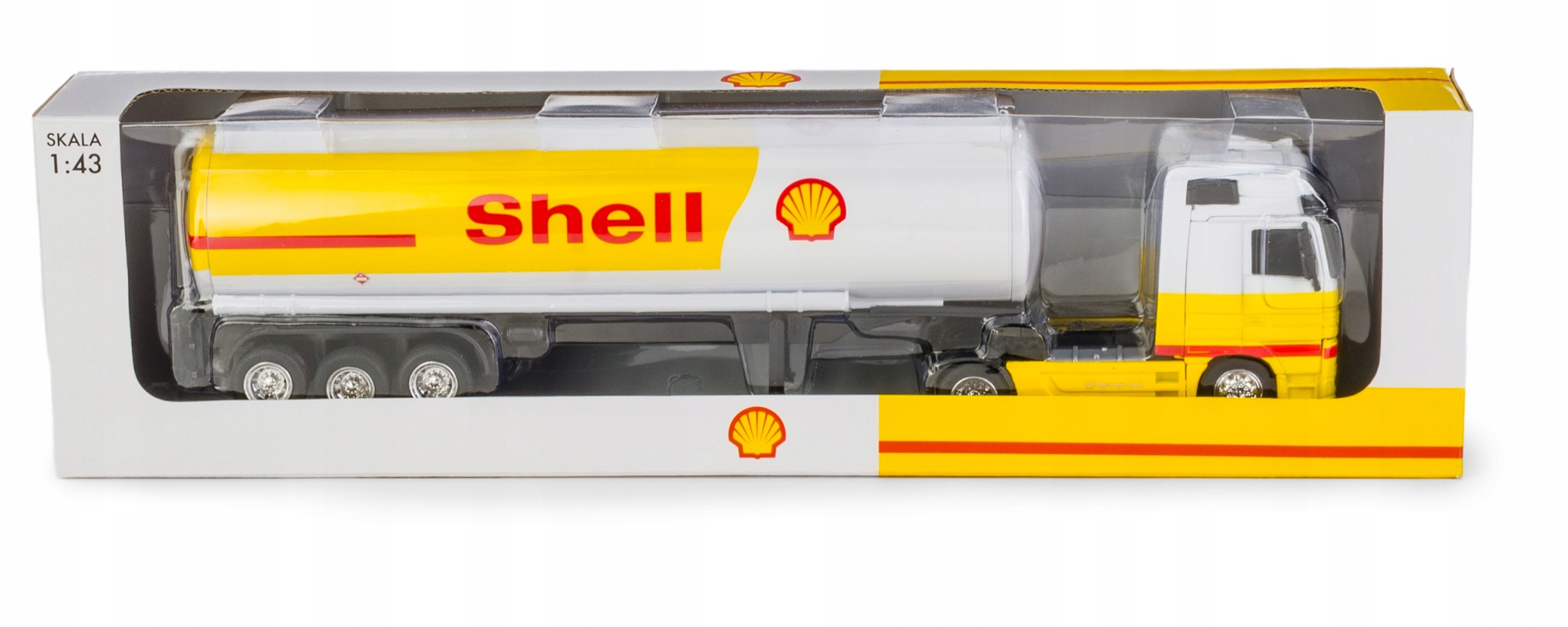 Cysterna Shell 1:43 SS-15123F B-599 25998 – Imponujący model dla małych kierowców