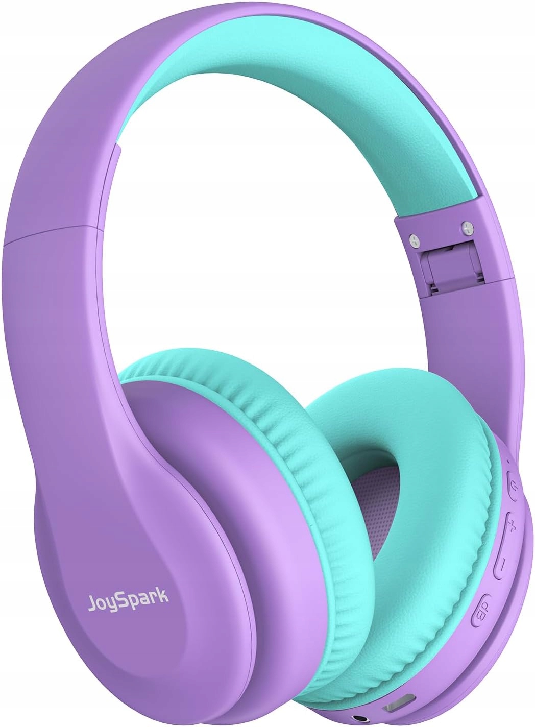 Słuchawki Bluetooth dla dzieci JoySpark 85/94dB 60h fioletowe – Bezpieczna zabawa i nauka
