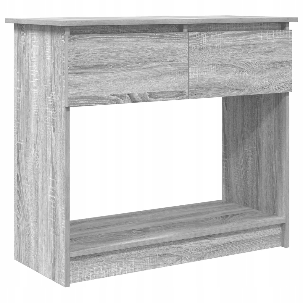Konsola z szufladami Szary Sonoma 85,5x38,5x74,5 cm – Idealne rozwiązanie do Twojego wnętrza